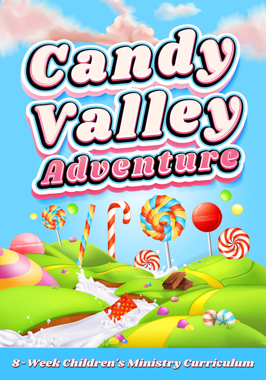 Candy Valley Adventure 8-Week Children's Ministry Curriculum - Children's Ministry Deals