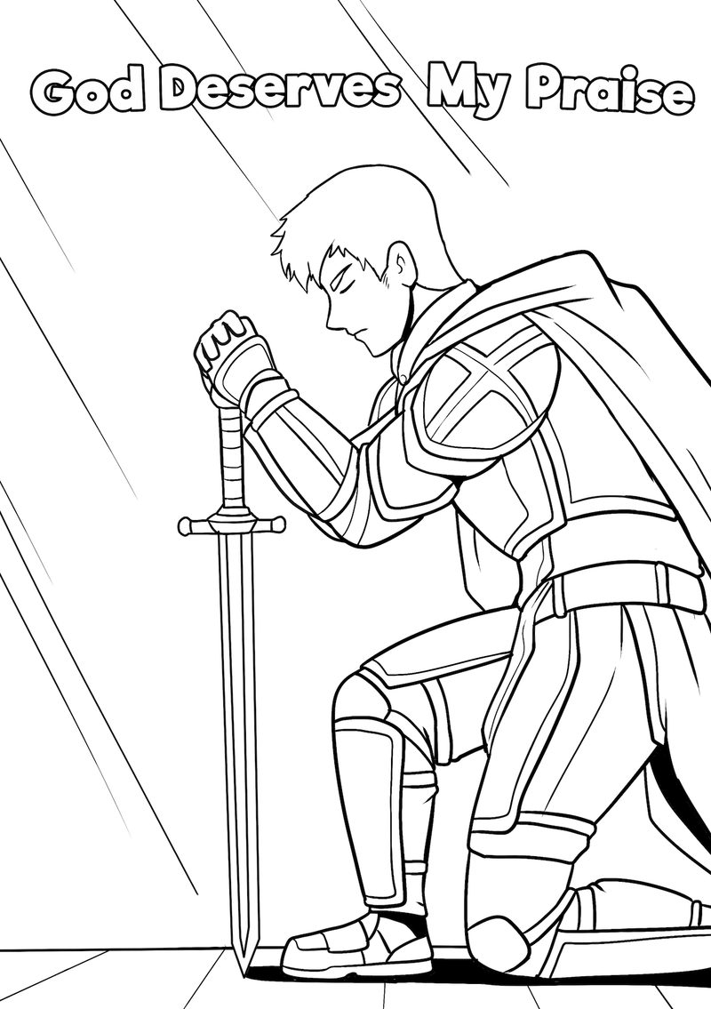 Load image into Gallery viewer, Castle of Courage VBS Coloring Pages - Children's Ministry Deals