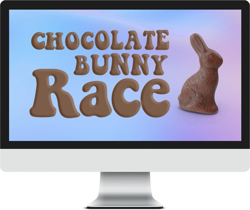 Chocolate Bunny Race Church Game Video - Children's Ministry Deals