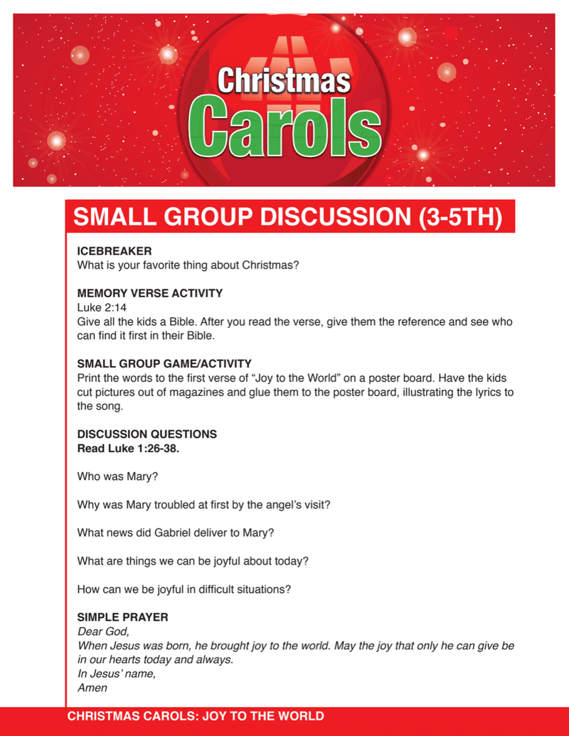 Load image into Gallery viewer, Christmas Carols 4-Week Children's Ministry Curriculum - Children's Ministry Deals