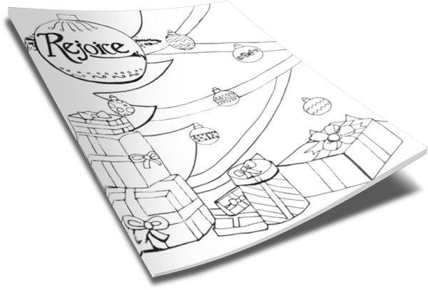 Load image into Gallery viewer, FREE Christmas Coloring Page - Ornaments