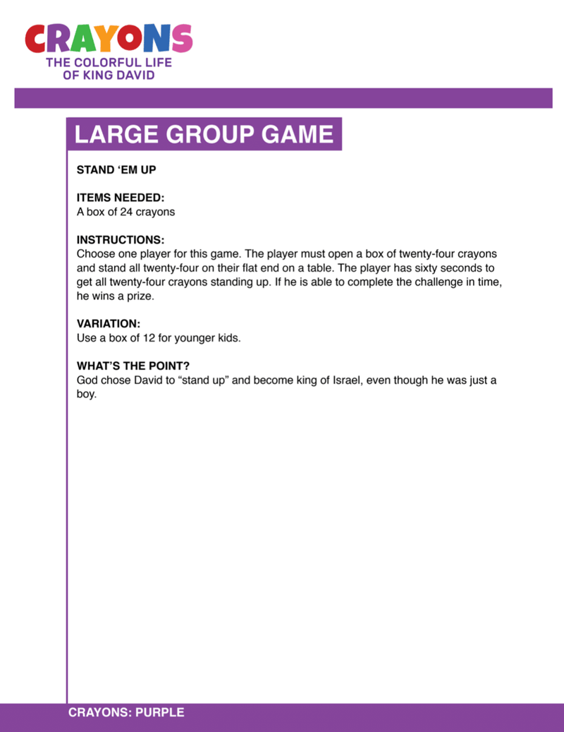 Load image into Gallery viewer, Crayons 12-Week Children's Ministry Curriculum - Children's Ministry Deals