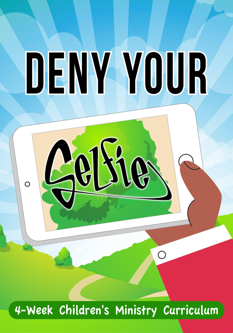 Load image into Gallery viewer, Deny Your Selfie 4-Week Children’s Ministry Curriculum