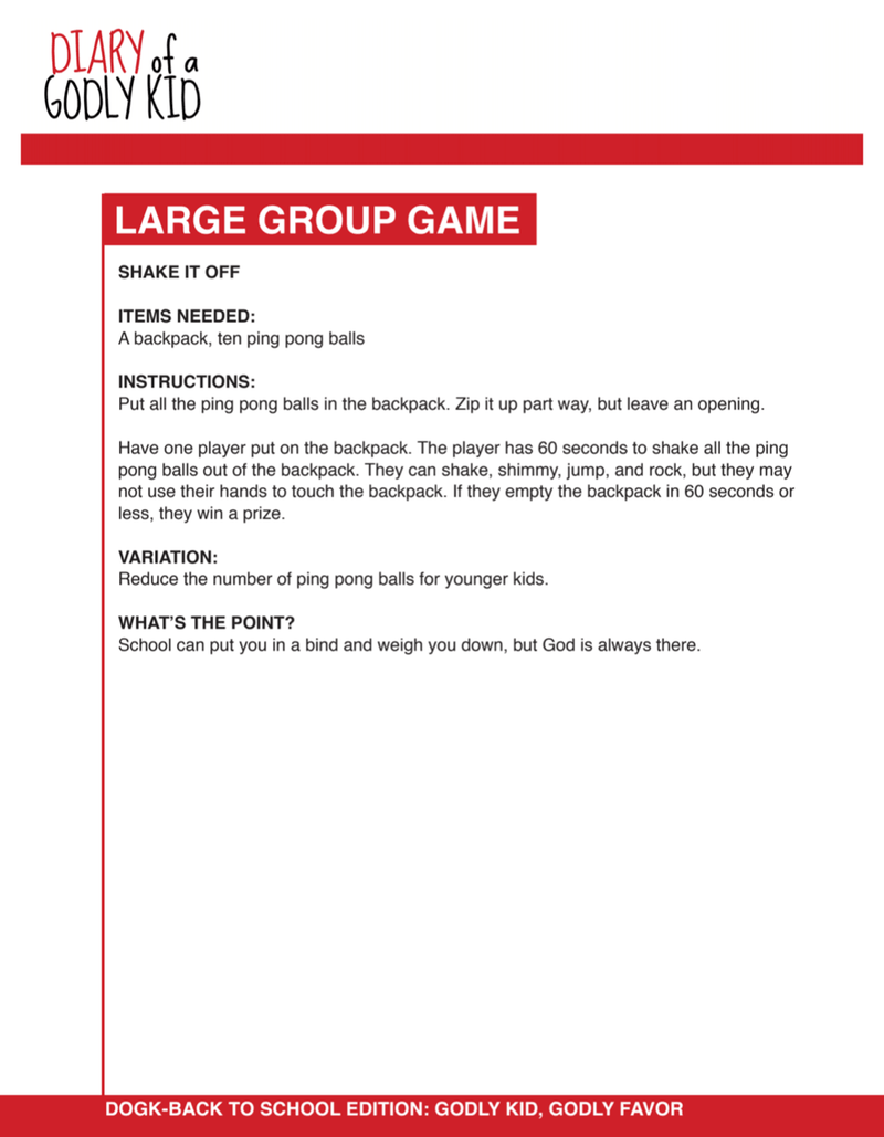 Load image into Gallery viewer, Diary of a Godly Kid: Back to School Edition 4-Week Children's Ministry Curriculum - Children's Ministry Deals