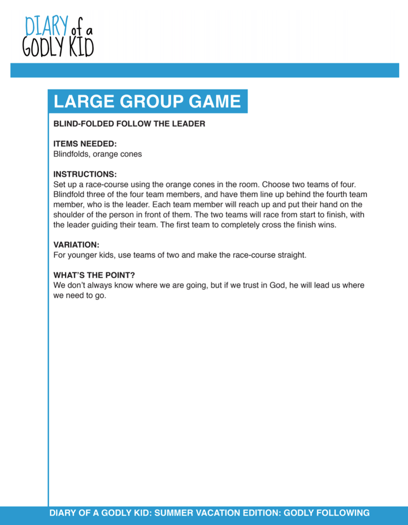 Load image into Gallery viewer, Diary of a Godly Kid Summer Vacation 4-Week Children's Ministry Curriculum - Children's Ministry Deals