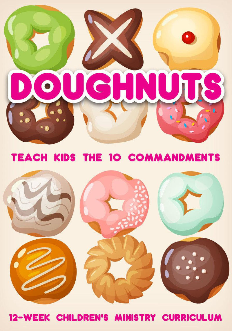 Load image into Gallery viewer, Doughnuts 12-Week Children's Ministry Curriculum