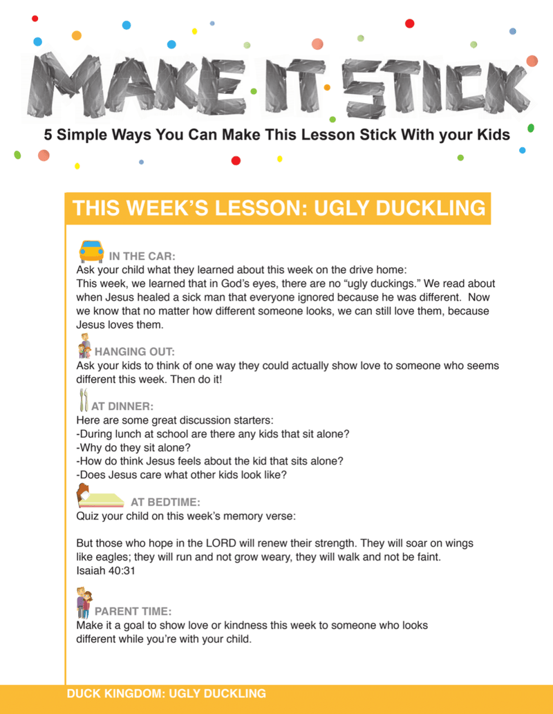 Load image into Gallery viewer, Duck Kingdom 4-Week Children's Ministry Curriculum - Children's Ministry Deals