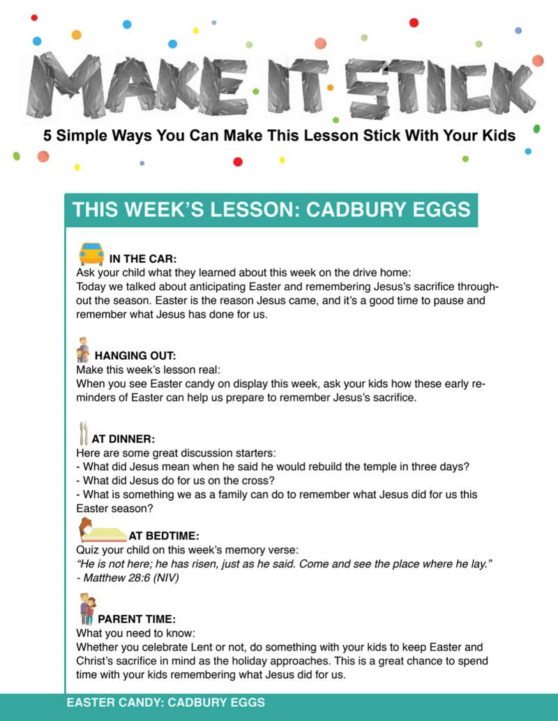 Load image into Gallery viewer, Easter Candy 4-Week Children's Ministry Curriculum - Children's Ministry Deals