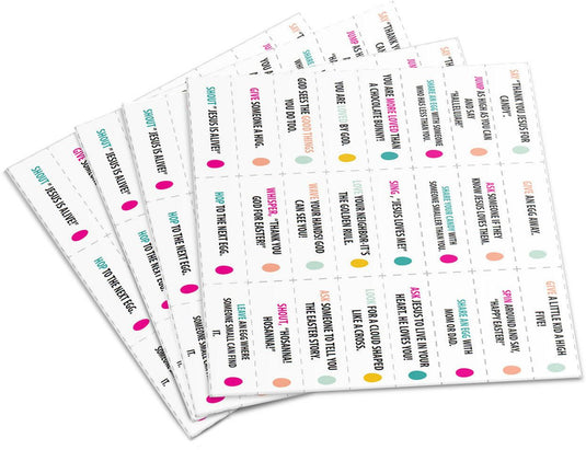 Easter Egg Messages for Kids