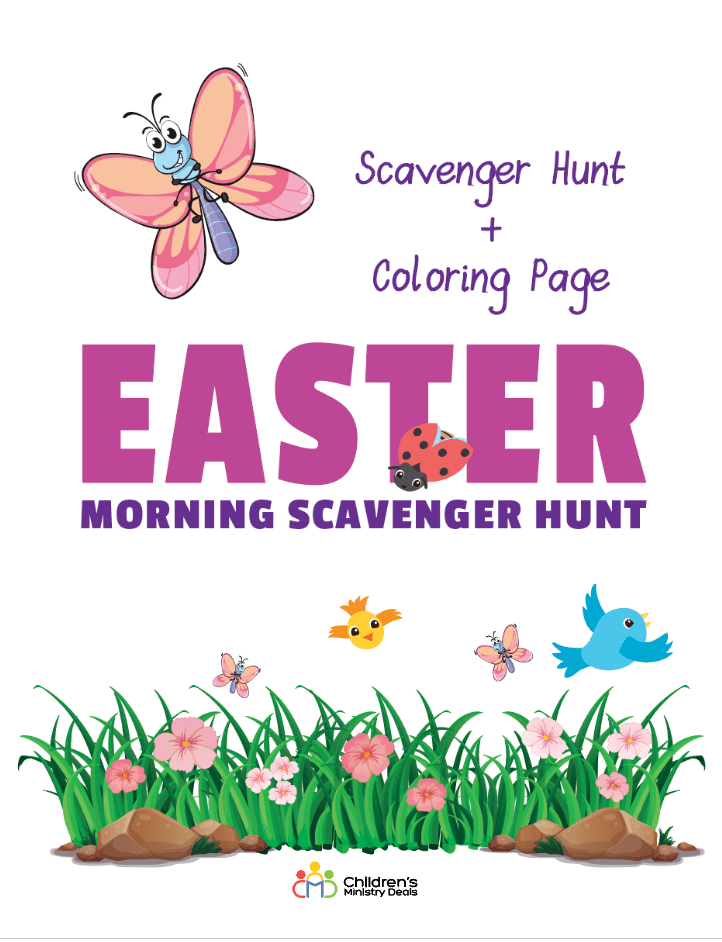 Easter Indoor Scavenger Hunt - Children's Ministry Deals