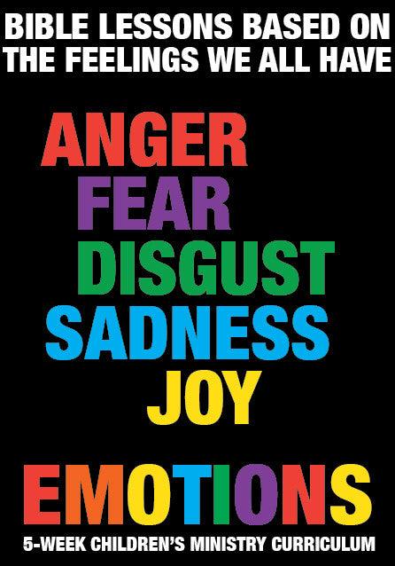 Load image into Gallery viewer, Emotions 5-Week Children's Ministry Curriculum - Children's Ministry Deals