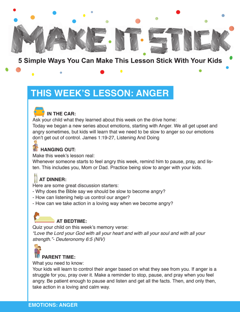 Load image into Gallery viewer, Emotions 5-Week Children's Ministry Curriculum - Children's Ministry Deals