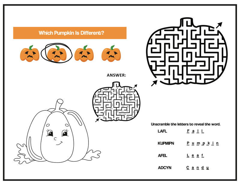 Load image into Gallery viewer, Fall Activity Sheet - Children's Ministry Deals