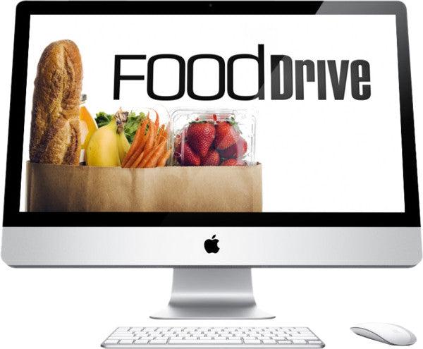 Food Drive Children's Church Graphic