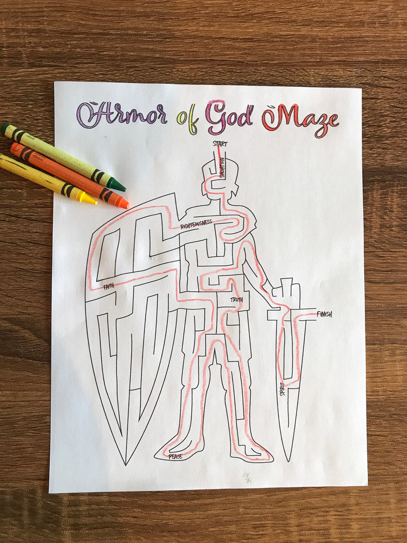 Load image into Gallery viewer, Armor of God Maze