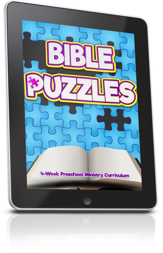 FREE Bible Puzzles Preschool Ministry Lesson
