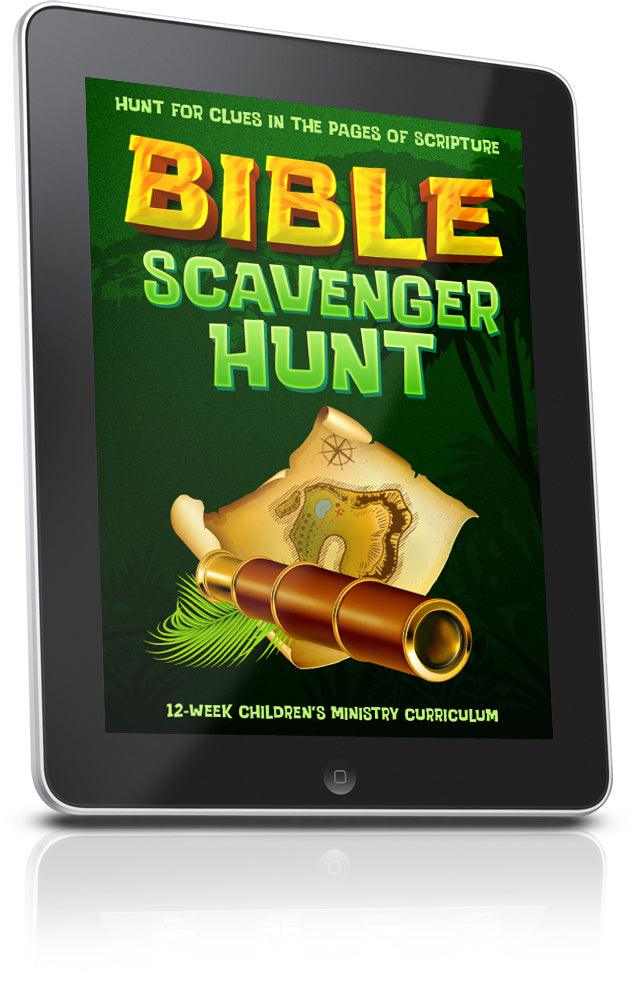 FREE Bible Scavenger Hunt Sunday School Lesson - Children's Ministry Deals