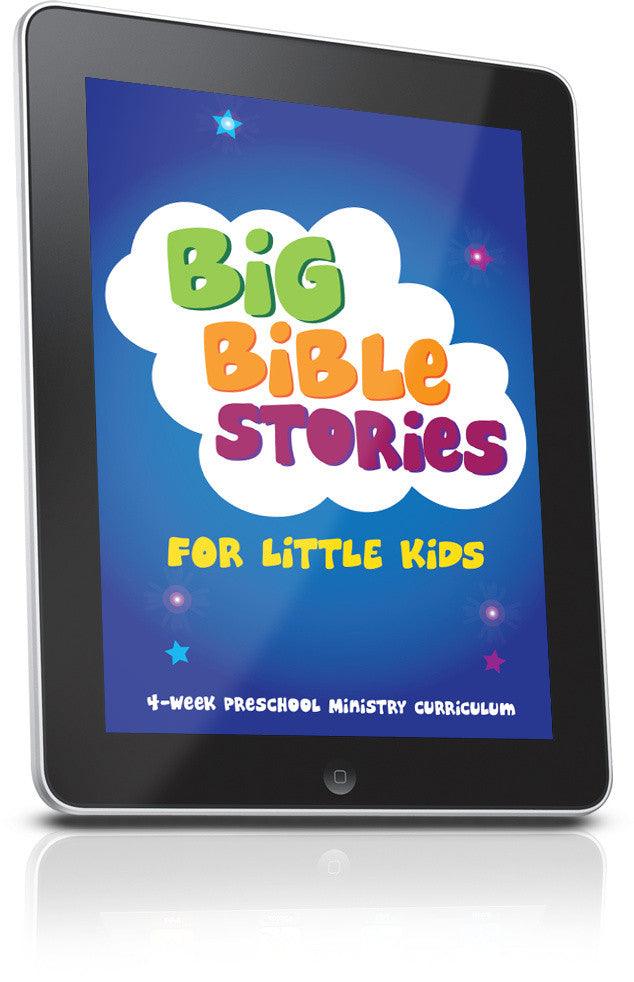 FREE Big Bible Stories For Little Kids Preschool Lesson