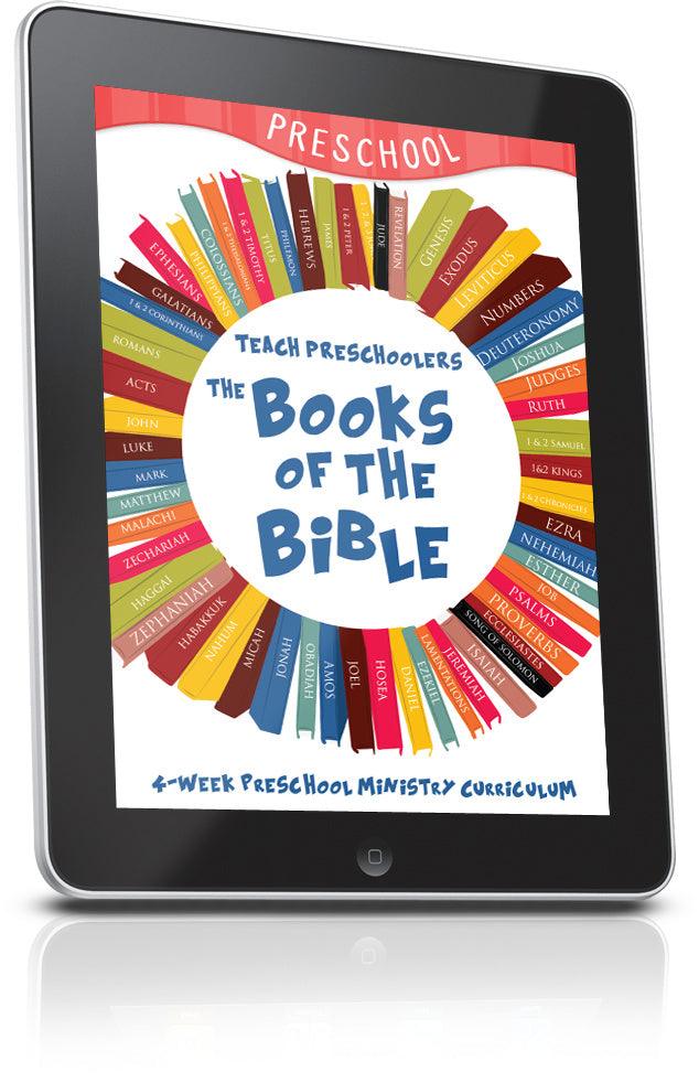 FREE Books of the Bible Preschool Ministry Lesson