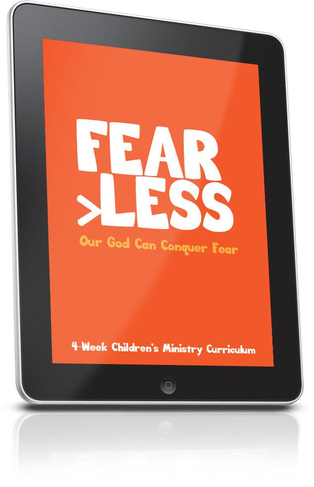 FREE Fear Less Sunday School Lesson - Children's Ministry Deals