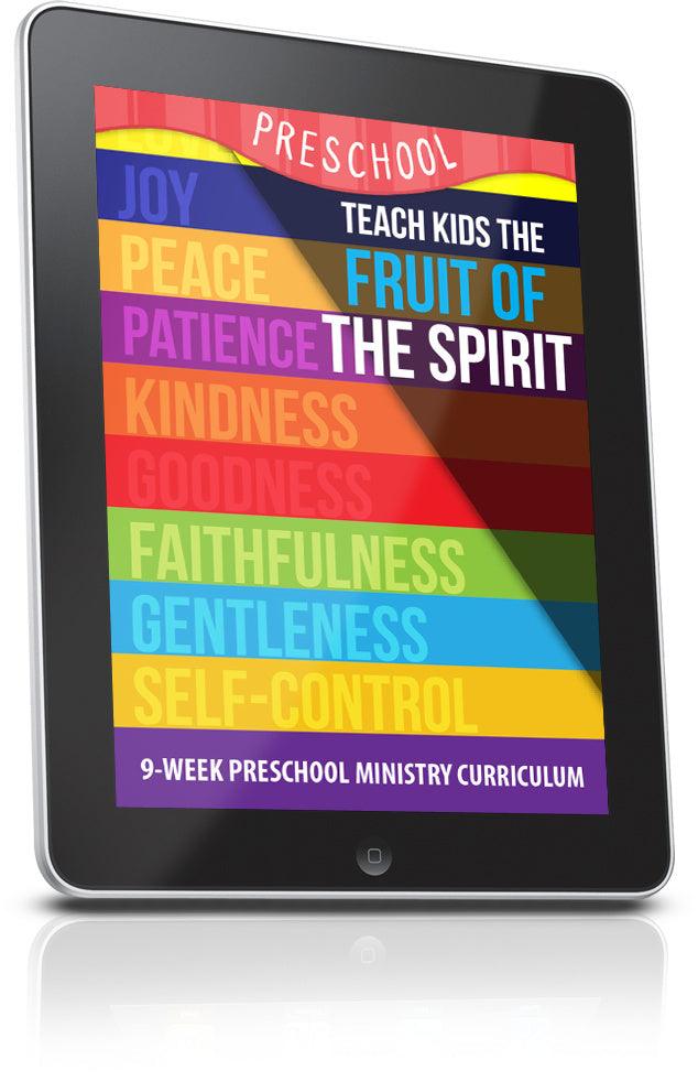 FREE Fruit of the Spirit Preschool Ministry Sample Lesson - Children's Ministry Deals