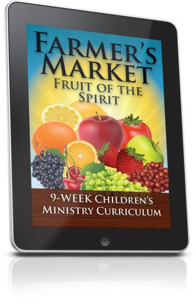 FREE Farmer's Market Children's Ministry Lesson