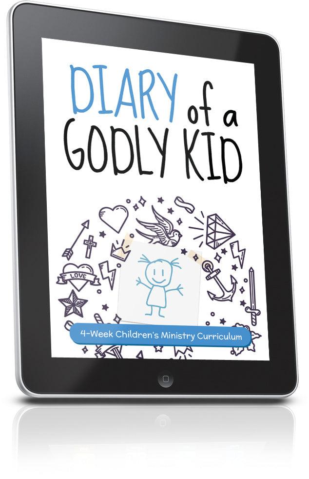 FREE Diary of a Godly Kid Children's Ministry Lesson