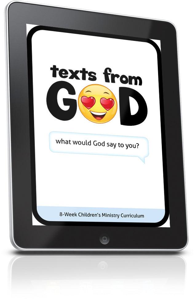 FREE Texts from God Sunday School Lesson