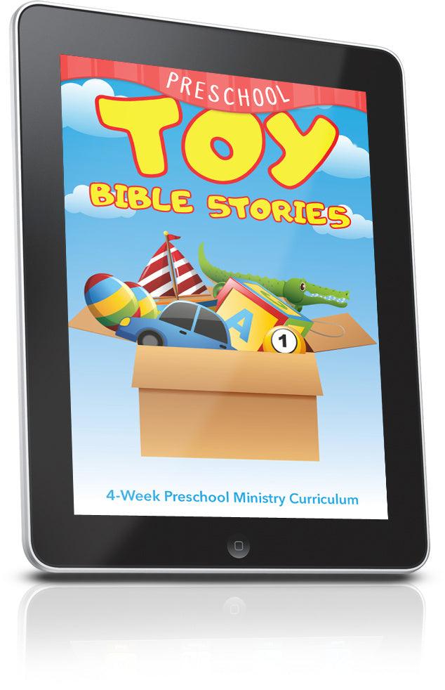 FREE Toy Bible Stories Preschool Sunday School Lesson