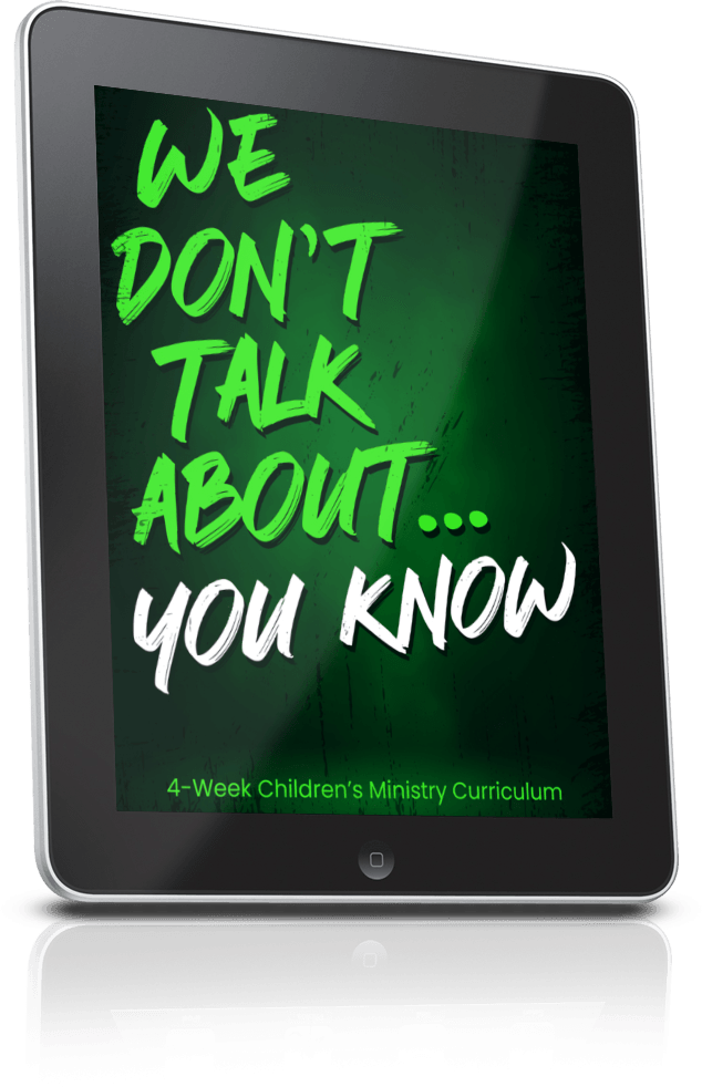 FREE We Don't Talk About... You Know Sunday School Lesson - Children's Ministry Deals