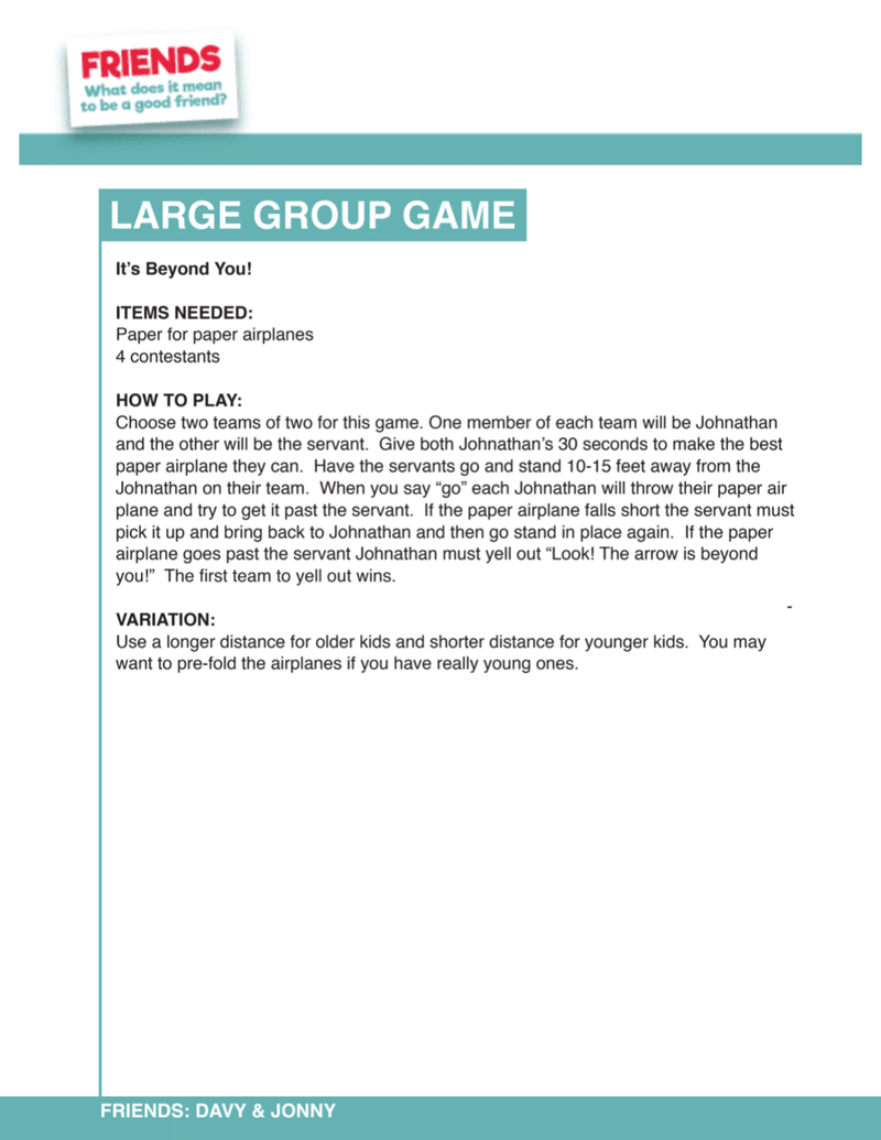 Load image into Gallery viewer, Friends 4-Week Children's Ministry Curriculum - Children's Ministry Deals