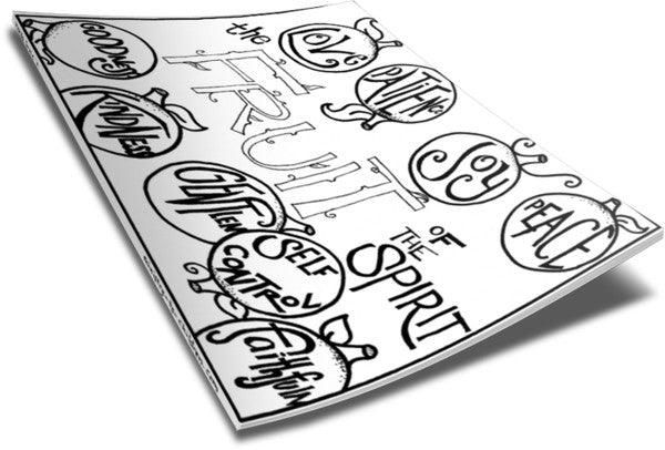 Load image into Gallery viewer, FREE Fruit of the Spirit Coloring Pages
