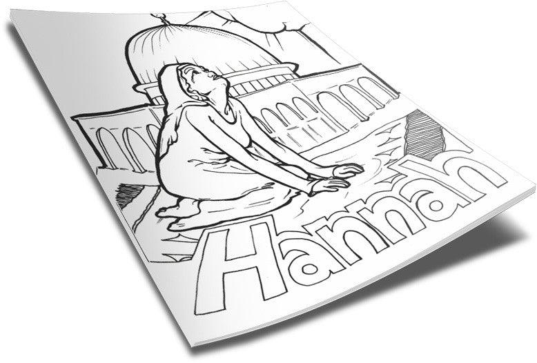 Load image into Gallery viewer, Hannah Coloring Page