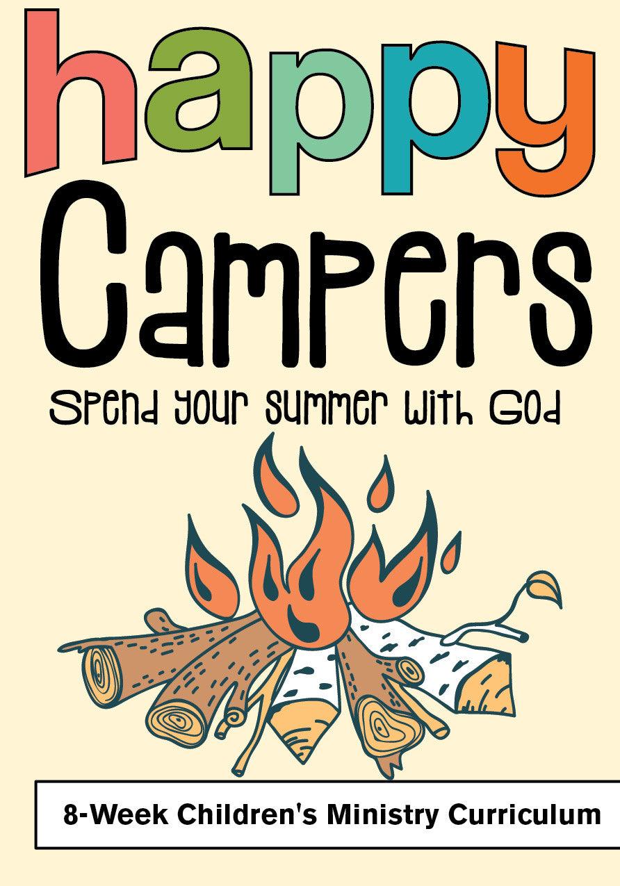 happy camping Happy Campers Children's Church Curriculum – Children's Ministry Deals