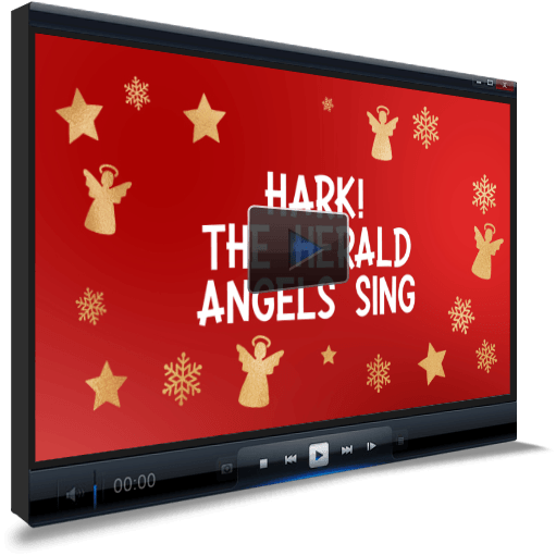 Hark The Herald Angels Sing Worship Video For Kids - Children's Ministry Deals