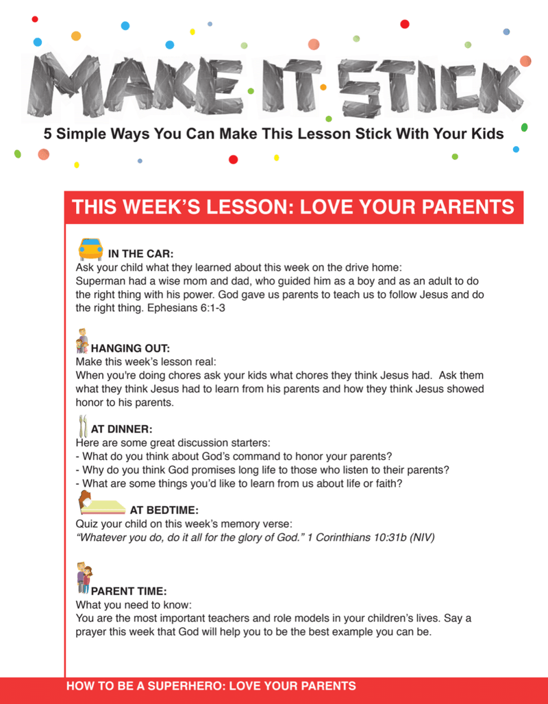 Load image into Gallery viewer, How To Be a Superhero 12-Week Children's Ministry Curriculum - Children's Ministry Deals