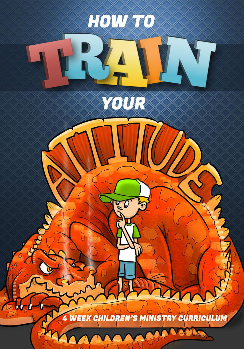 Load image into Gallery viewer, How To Train Your Attitude 4-Week Children's Ministry Curriculum