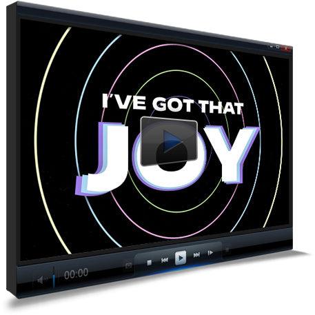 I've Got The Joy Worship Video for Kids - Children's Ministry Deals