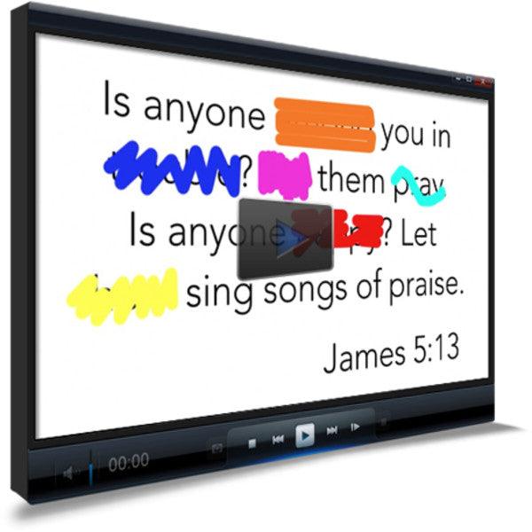 James 5:13 Memory Verse Video