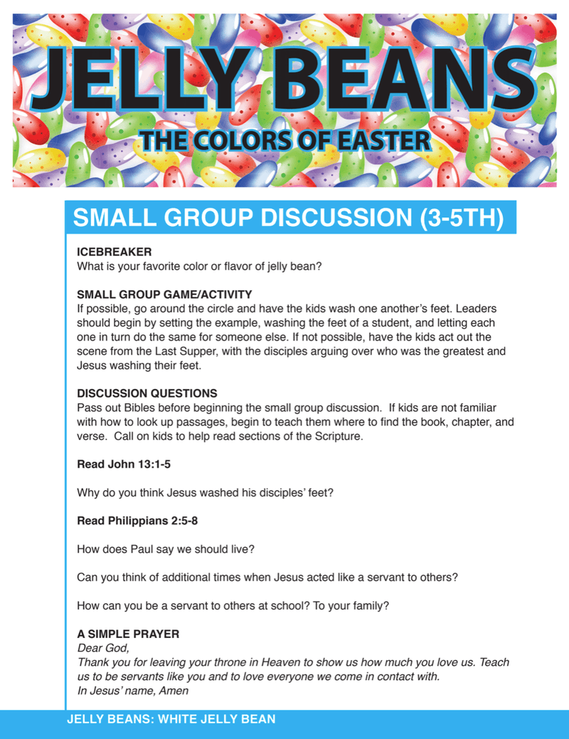Load image into Gallery viewer, Jelly Beans 4-Week Children's Ministry Easter Curriculum - Children's Ministry Deals