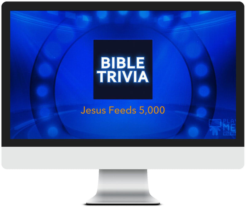 Jesus Feeds 5,000 Bible Trivia Game for Kids