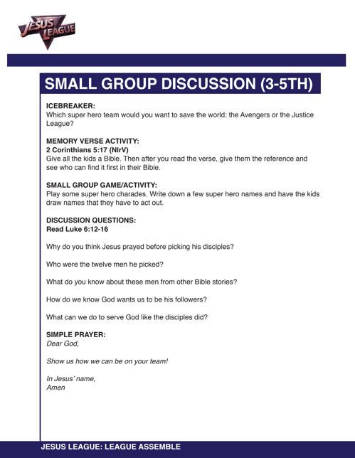 Load image into Gallery viewer, Jesus League 8-Week Children's Ministry Curriculum - Children's Ministry Deals