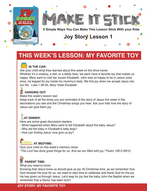 Load image into Gallery viewer, Joy Story 4-Week Children’s Ministry Curriculum - Children's Ministry Deals
