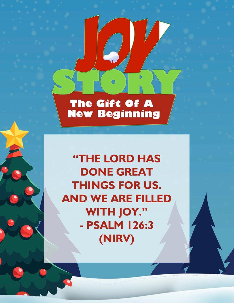 Joy Story Memory Verse Poster