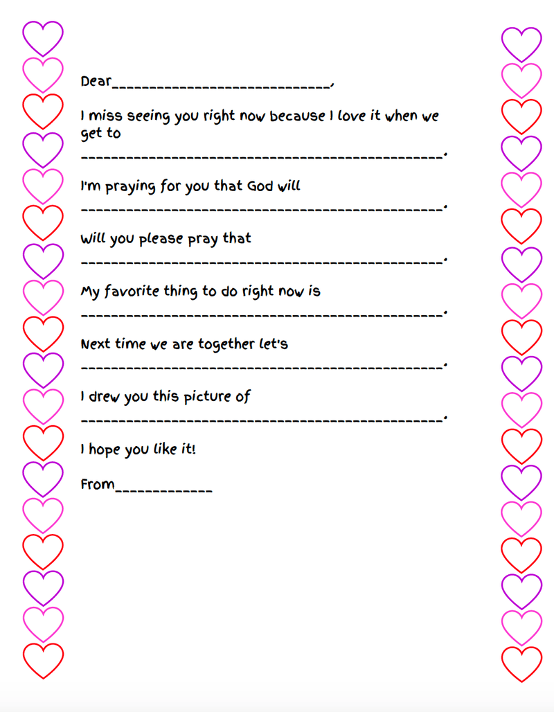 Load image into Gallery viewer, Letter Writing Templates For Kids - Children's Ministry Deals