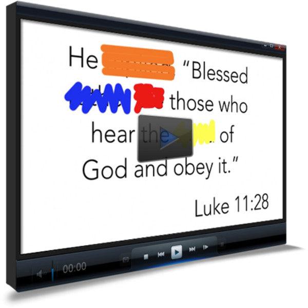 Luke 11:28 Memory Verse Video