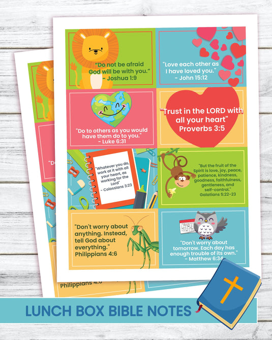 Lunchbox Bible Notes - Children's Ministry Deals