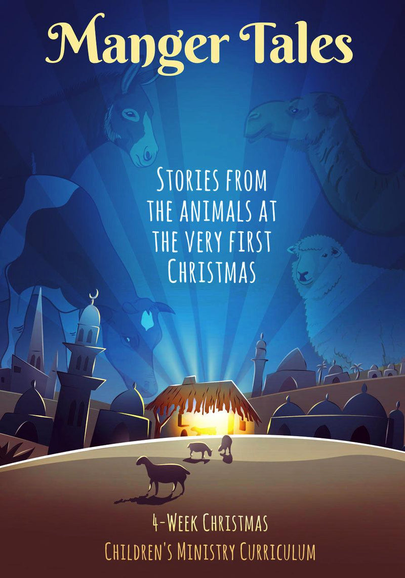 Load image into Gallery viewer, Manger Tales 4-Week Christmas Children's Ministry Curriculum
