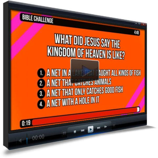Matthew 13:47-14:12 Bible Trivia for Kids