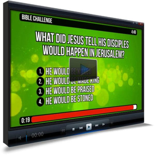 Matthew 16:21-17:13 Bible Trivia for Kids